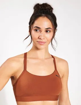 4Keeps Studio Ultrabare Strappy Training Bra - Teak