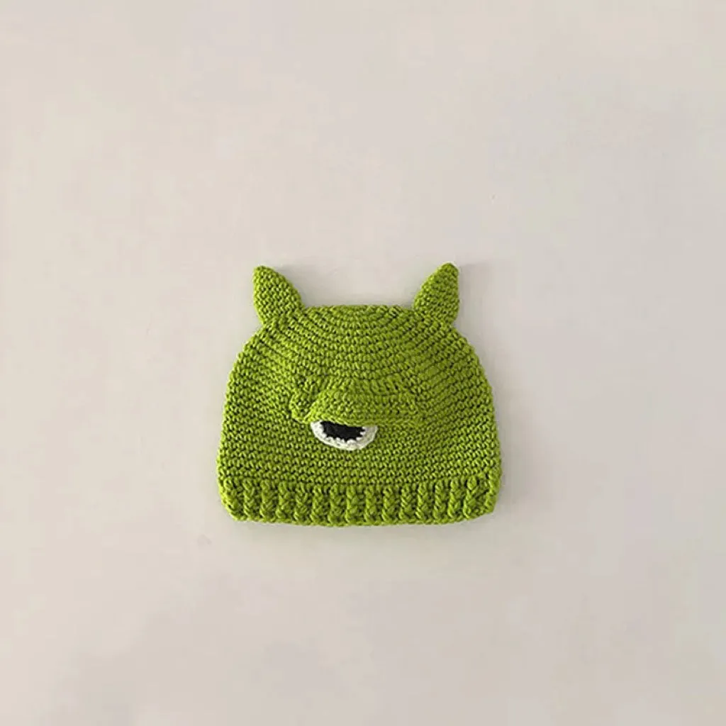 Baby Monster Knit Hat