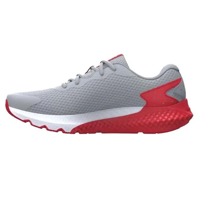 Big Boy Under Armour Charged Rogue 3 in Mod Gray/Red/Black