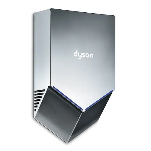 DYSON® Airblade™ AB12 V Series Hand Dryer in Sprayed Nickel **DISCONTINUED** No Longer Available; Replaced by the DYSON HU02 V (SKU# 307174-01 / 307172-01)