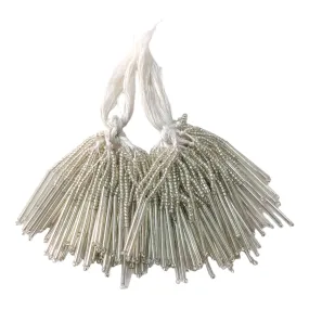 Elegant Silver Tassels - Versatile Accessory for Decor & Fashion - 11917