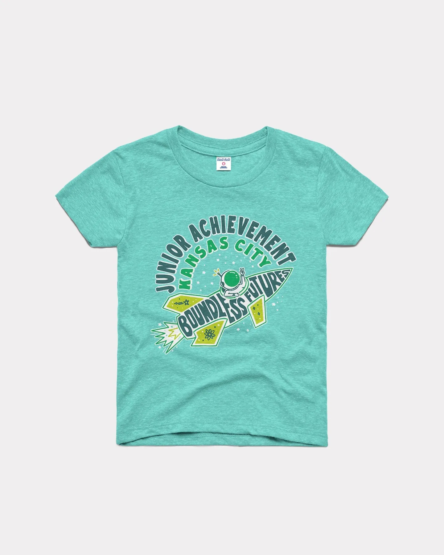 Kids Boundless Futures Junior Achievement Teal Tee