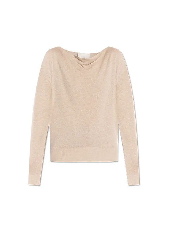 Kristen Pullover in Beige