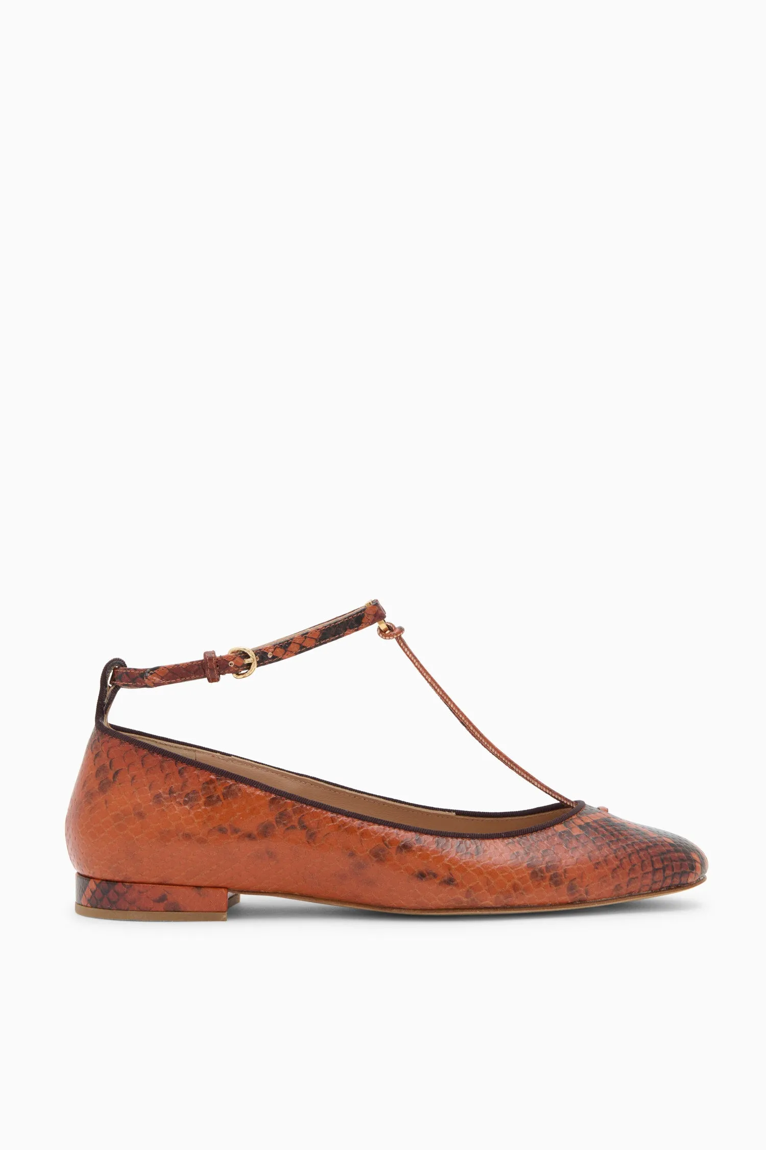 Louise Mary Jane Ballet Flat - Sunset Python