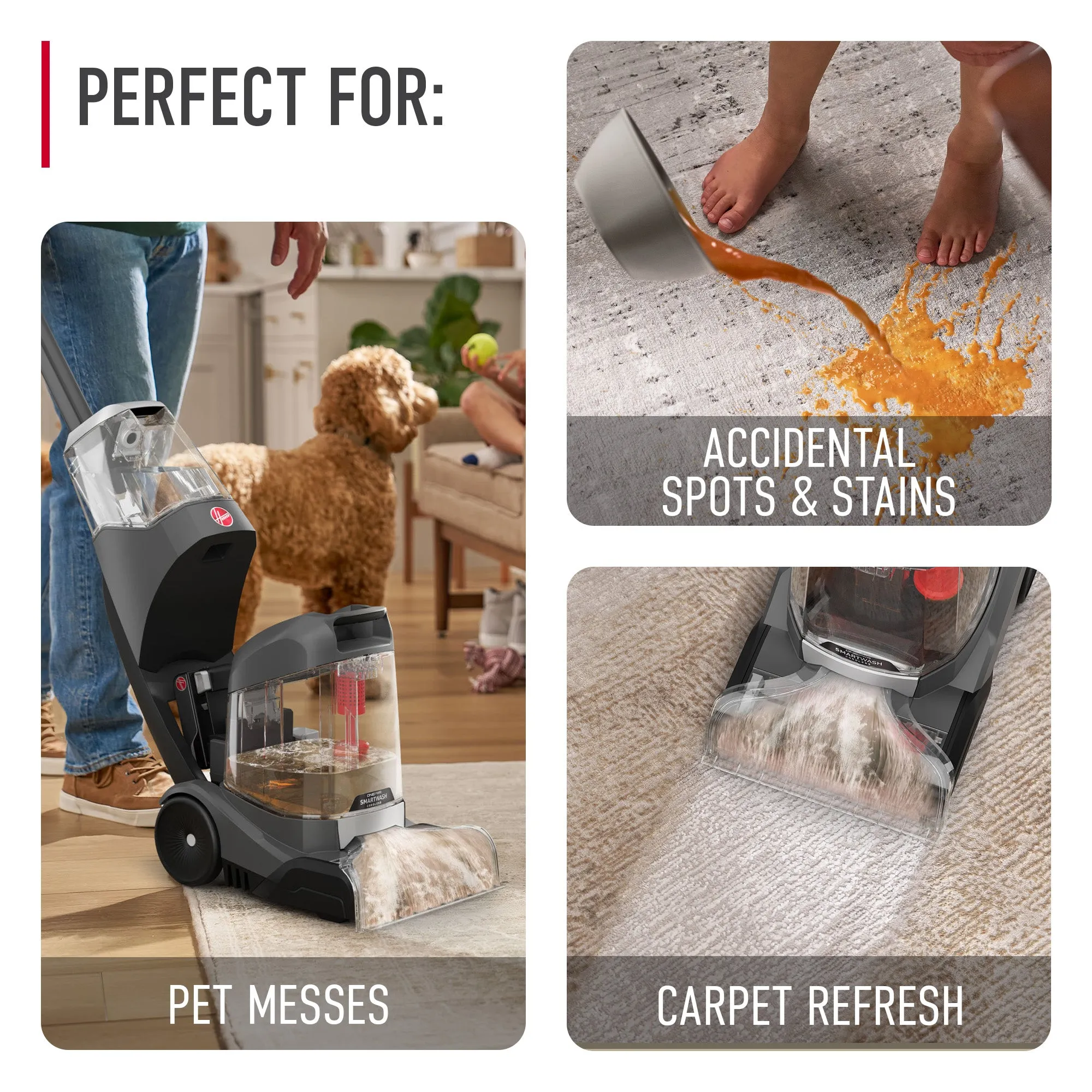 ONEPWR SmartWash Cordless Carpet Cleaner