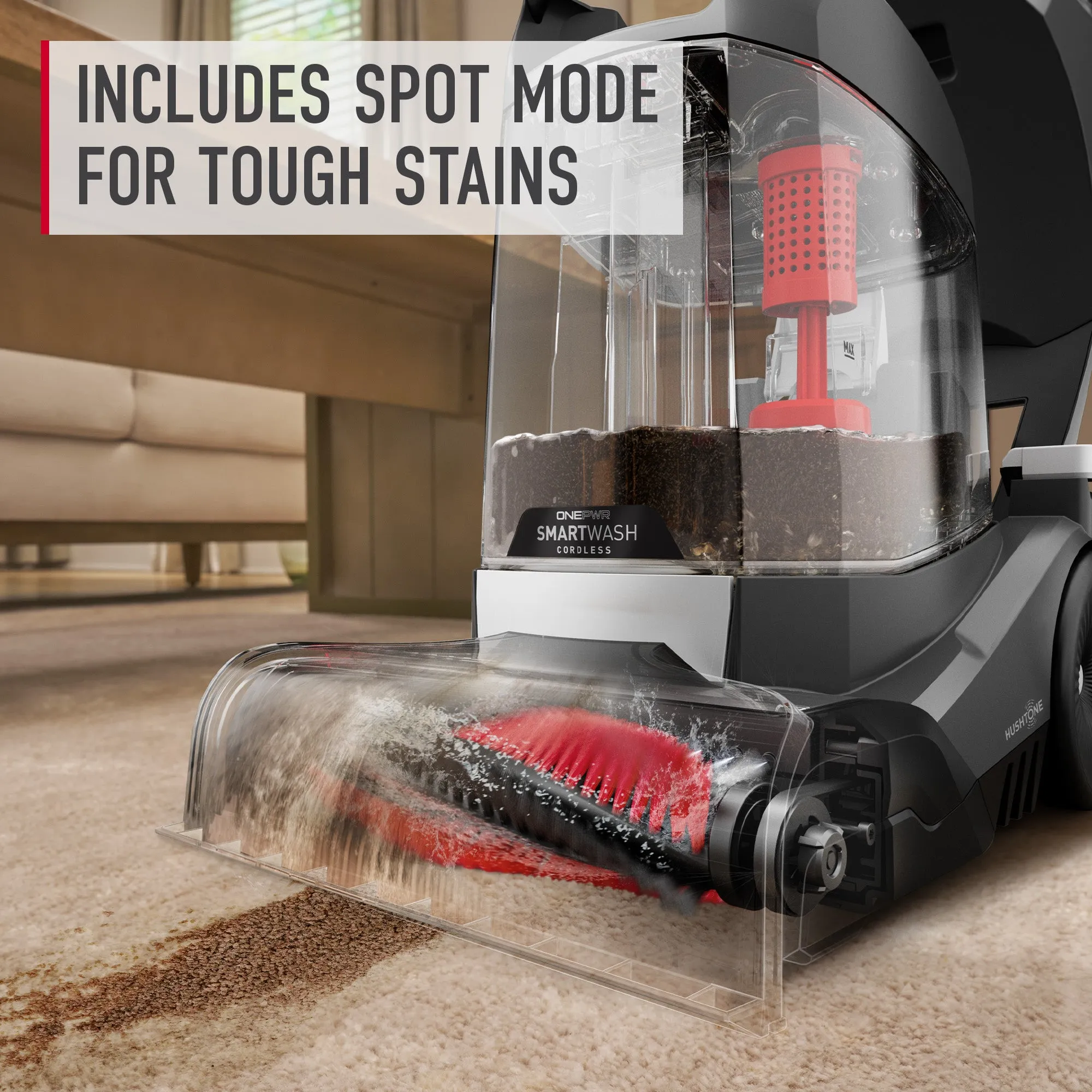 ONEPWR SmartWash Cordless Carpet Cleaner