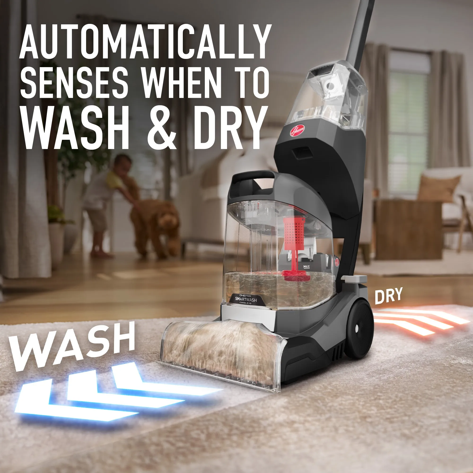 ONEPWR SmartWash Cordless Carpet Cleaner