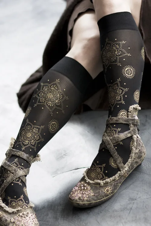 Polonova Mehndi Trouser Socks