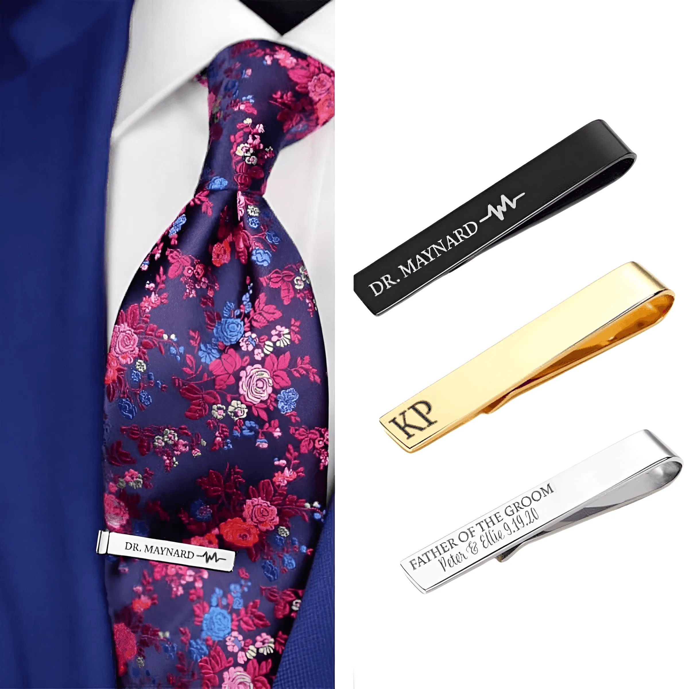 Stainless Steel Tie Clip - Includes Free Engraving!