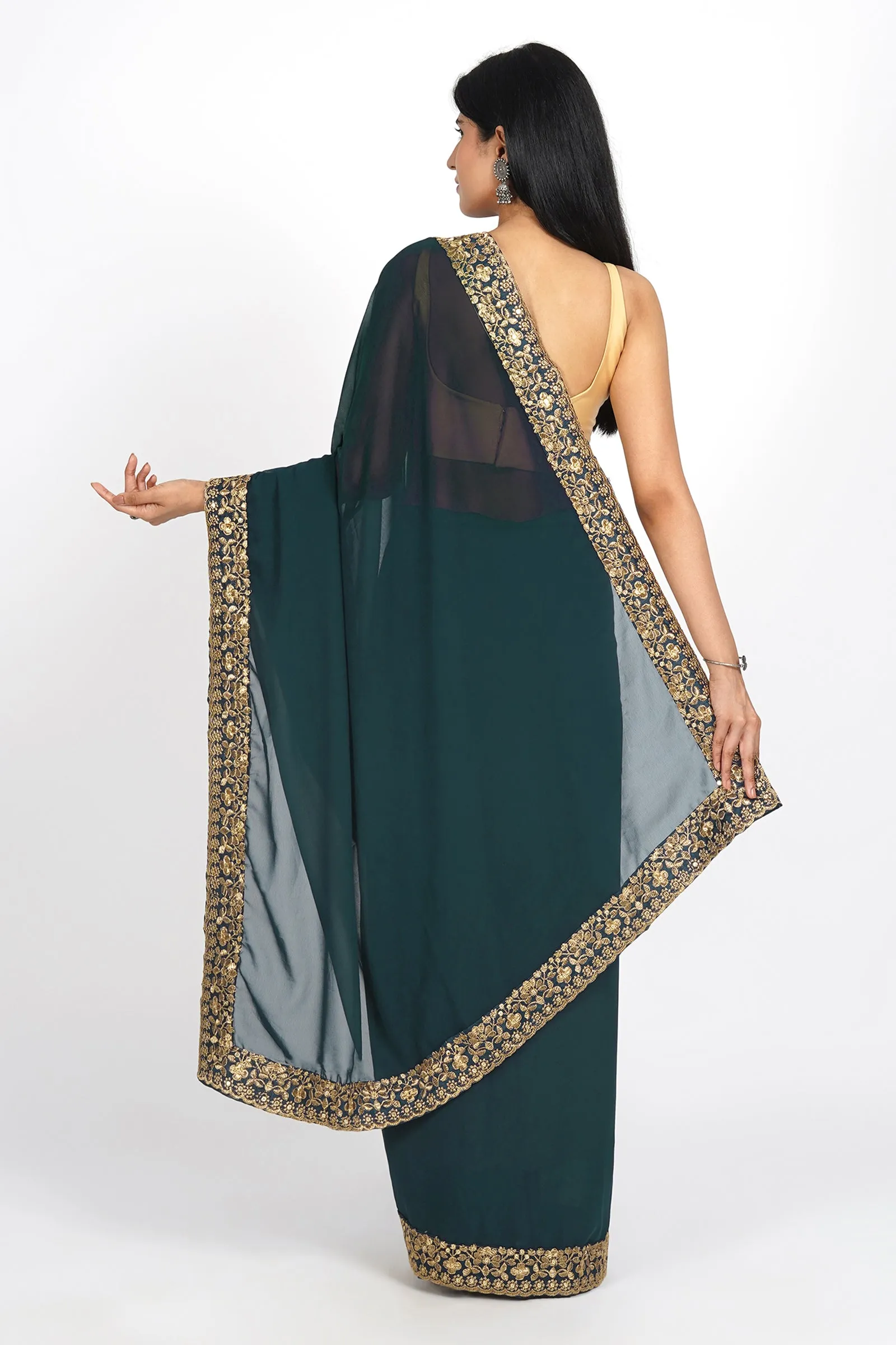 Teejh Aditi Georgette Saree