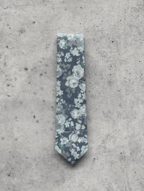 Troy Cotton Floral Neck Tie