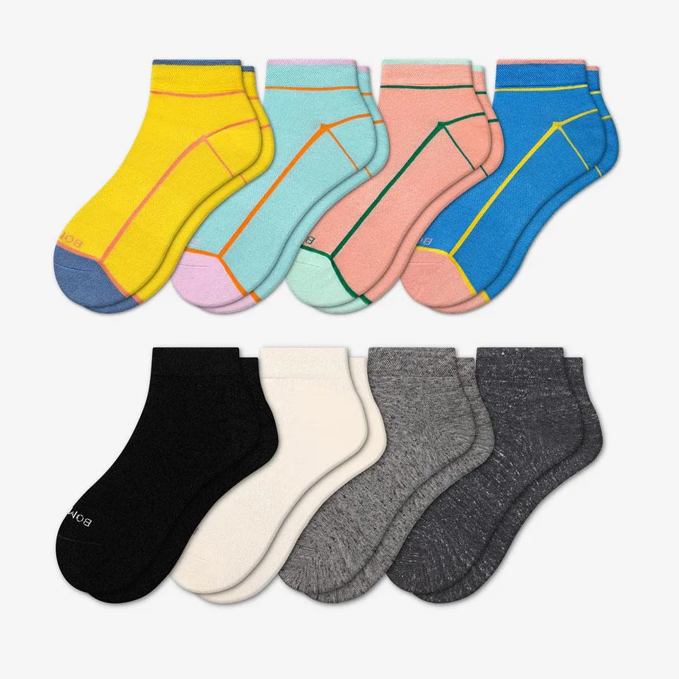 Women's Lightweight Ankle Sock 8-Pack